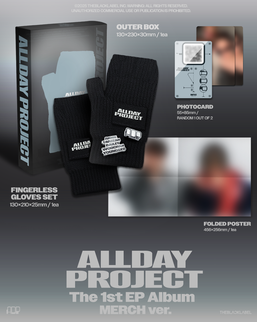 ALLDAY PROJECT - ALLDAY PROJECT [MERCH VER.]+ K-IDOL EXCLUSIVE PHOTOCARD