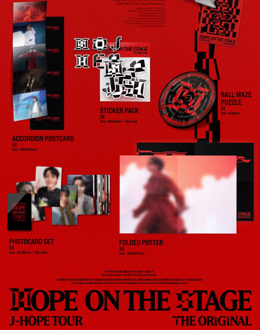 J-HOPE - TŪRES [HOPE ON THE STAGE] ORIĢINĀLS