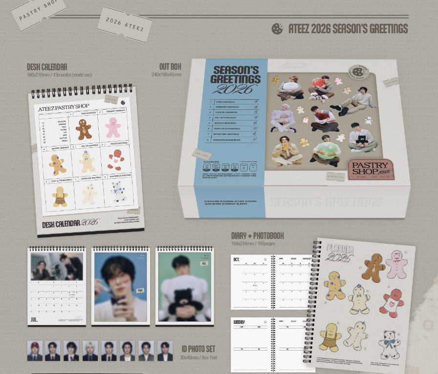ATEEZ - 2026 SEASON'S GREETINGS