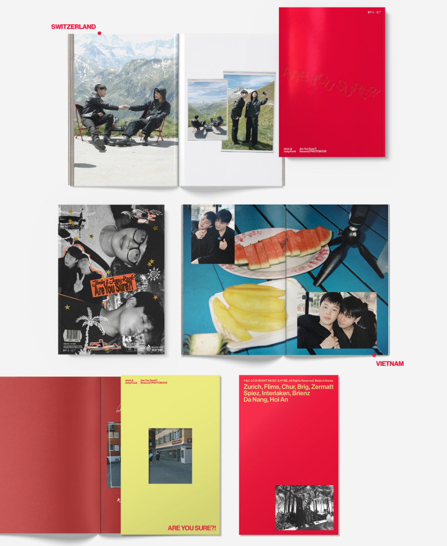 JIMIN x JUNG KOOK - ARE YOU SURE?! SEASON2 FOTOGRĀMATA