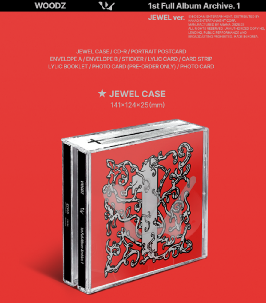 WOODZ - ARCHIVE. 1 [CD KASTES VER.]
