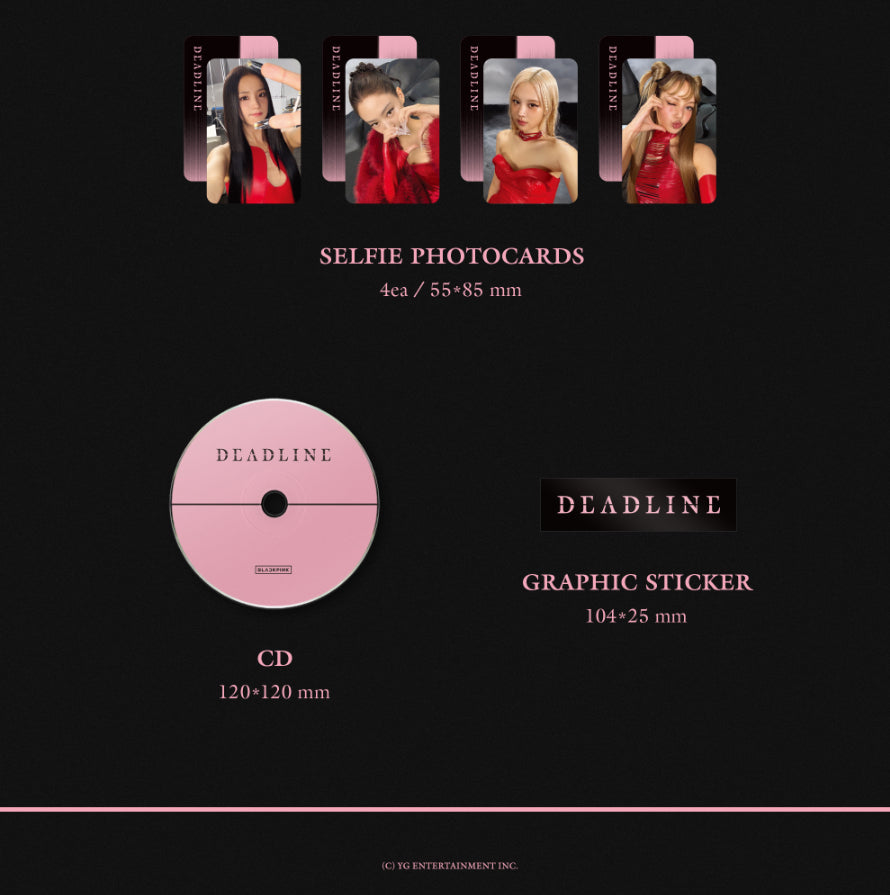 BLACKPINK - DEADLINE [BLACK VER.]