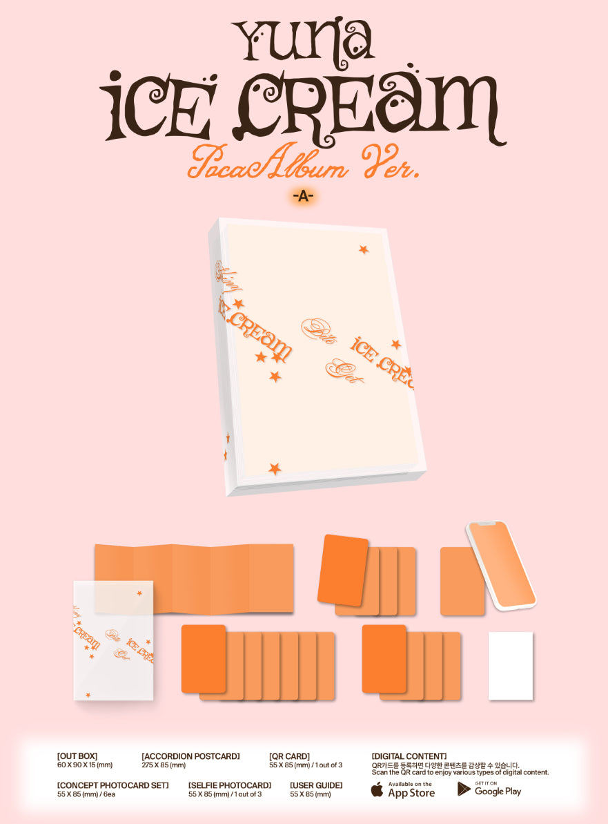 YUNA (ITZY) - ICE CREAM [POCAALBUM VER.]