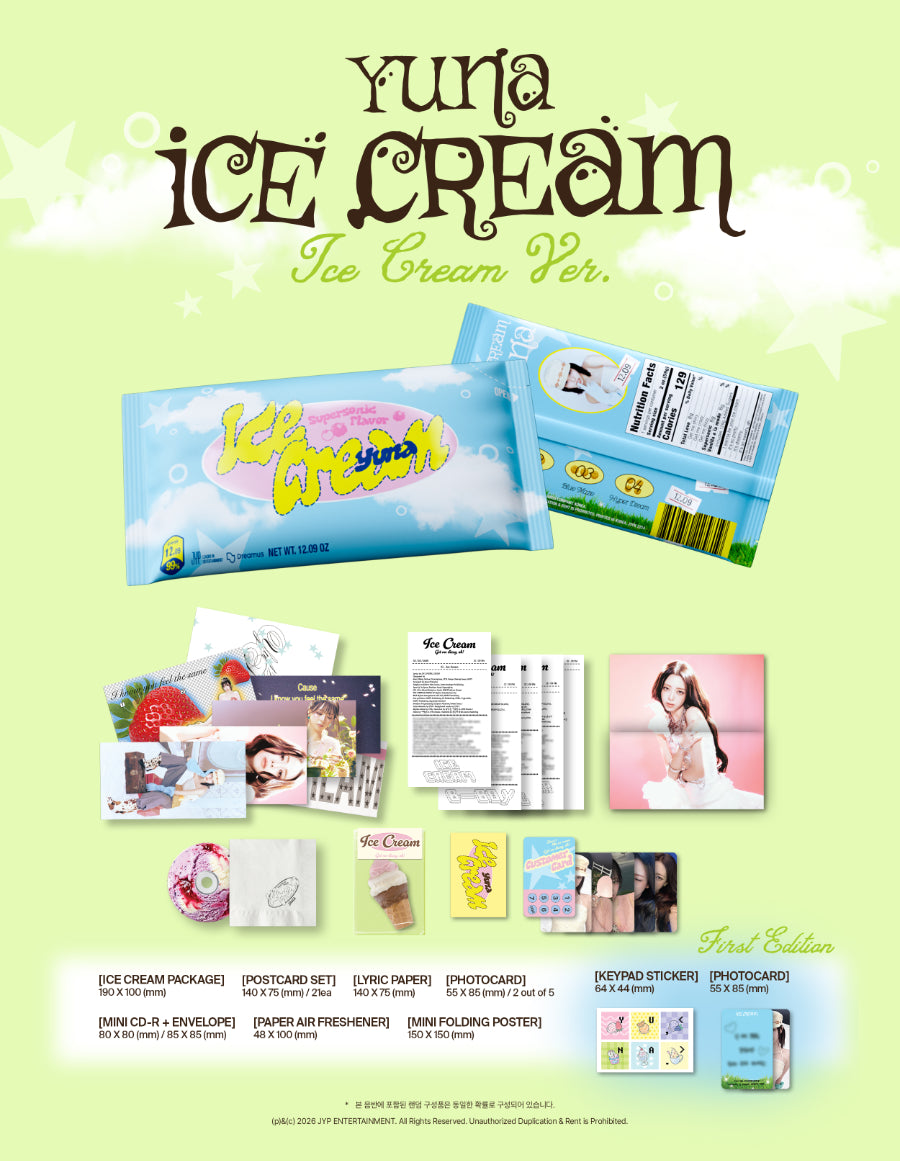 YUNA (ITZY) - ICE CREAM [SALDĒJUMA VER.]