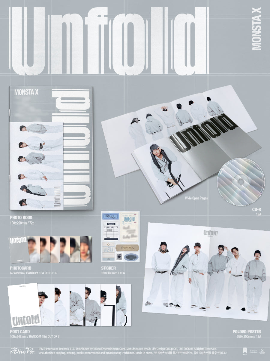 MONSTA X - UNFOLD
