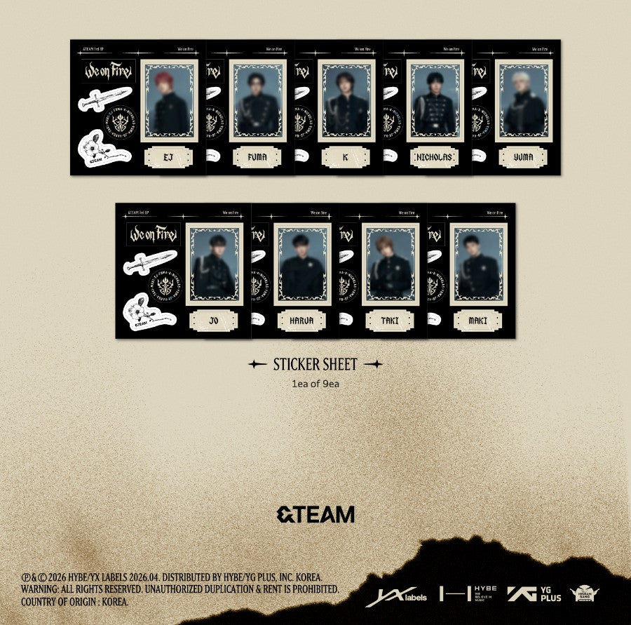 &TEAM - WE ON FIRE [STANDART EDITION]