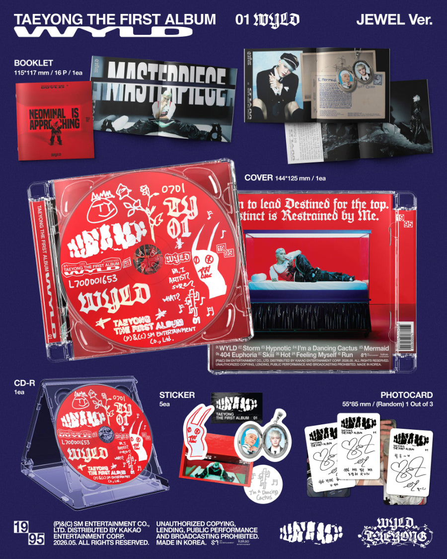 TAEYONG (NCT) - WYLD [JEWEL CASE VER.]