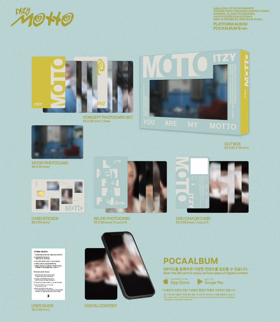ITZY - MOTTO [POCAALBUM VER.]