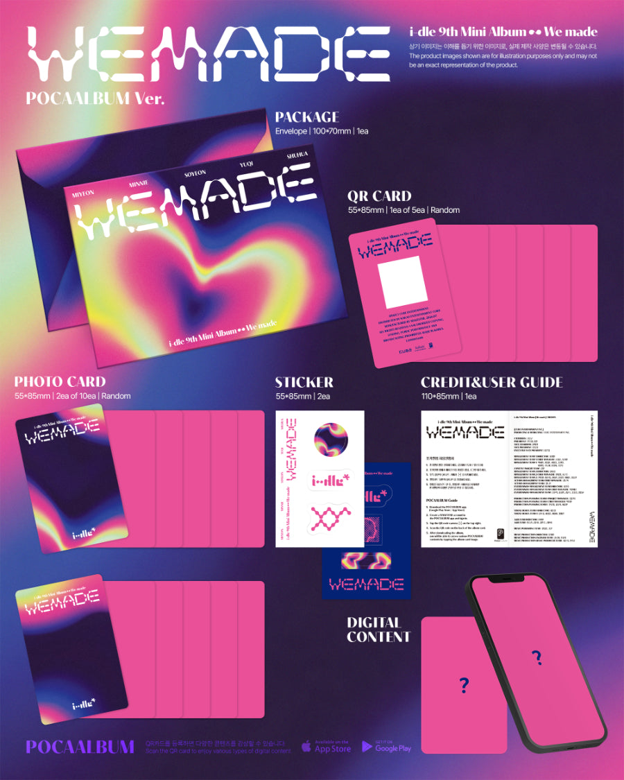 I-DLE - WE MADE [POCAALBUM VER.]