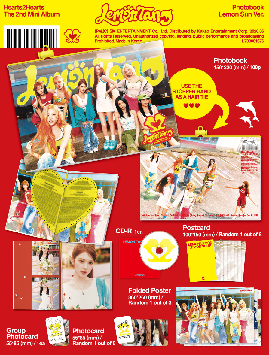 HEARTS2HEARTS - LEMON TANG [PHOTOBOOK VER.]