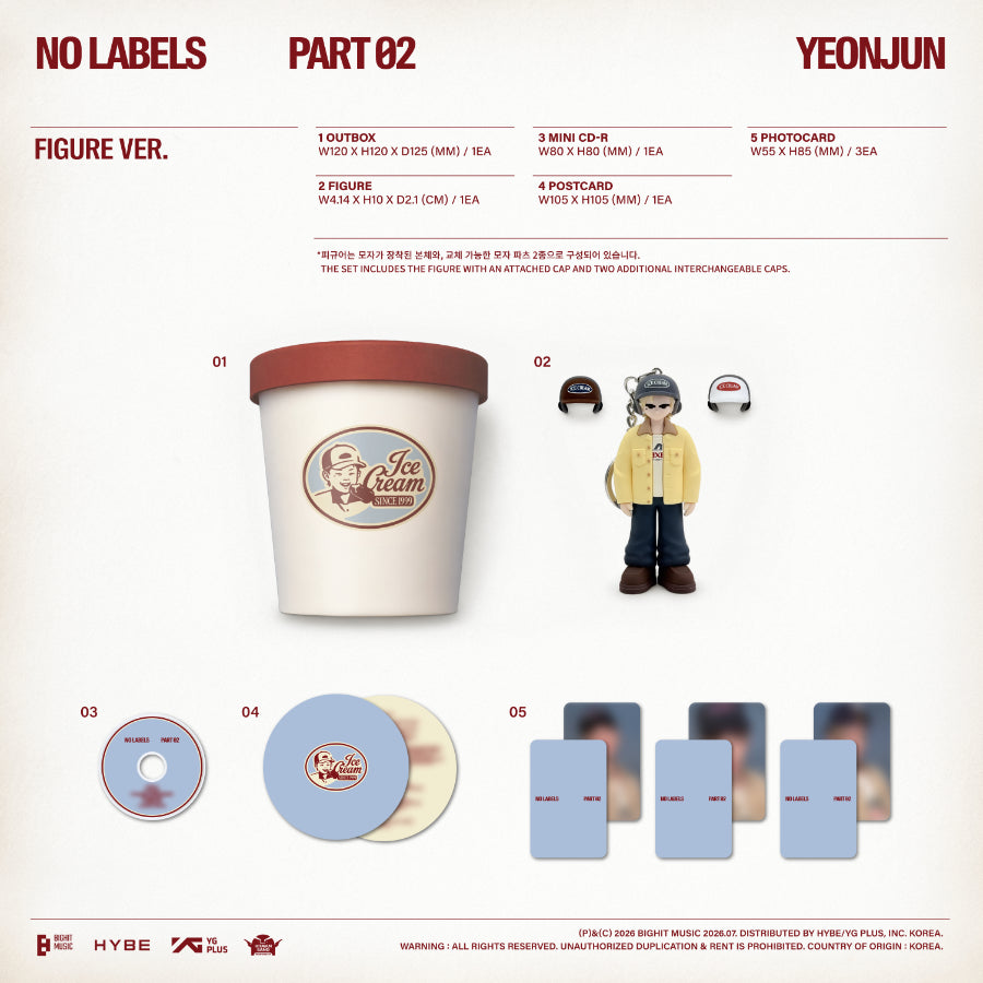 YEONJUN (TXT) - NO LABELS: PART 02 [FIGURE VER.]