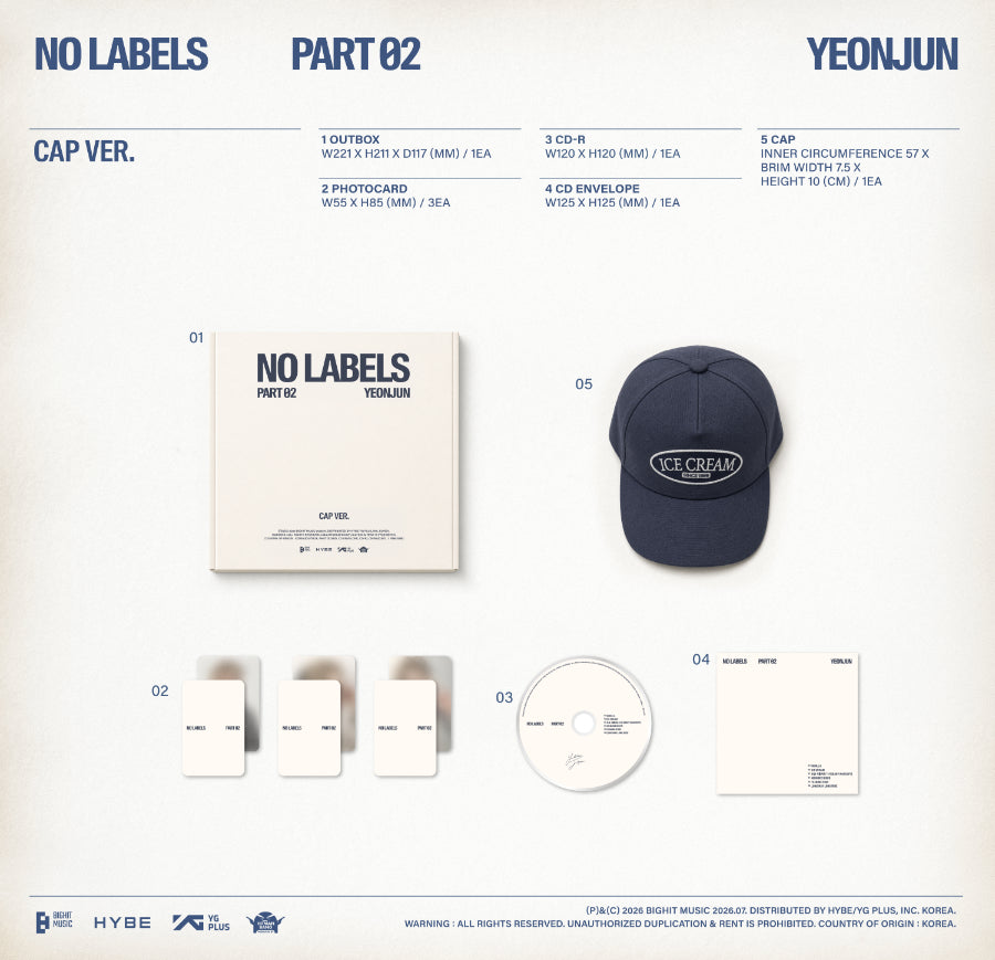 YEONJUN (TXT) - NO LABELS: PART 02 [CAP VER.]