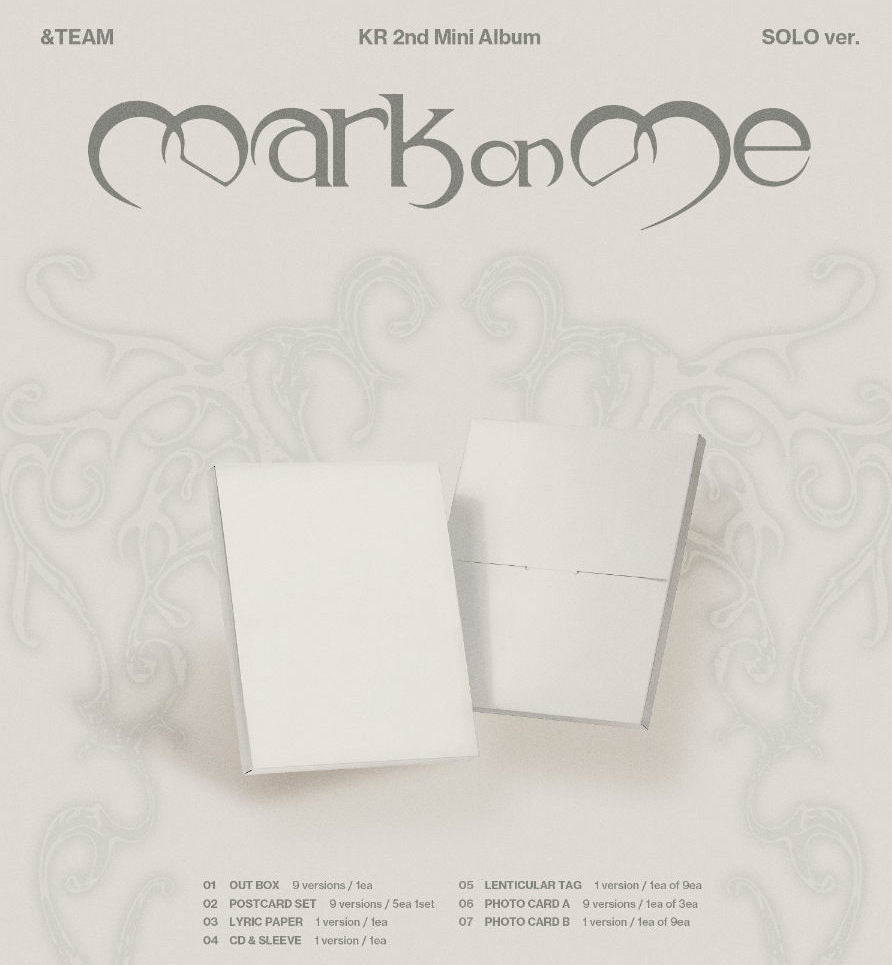 &TEAM - MARK ON ME [SOLO VER.]