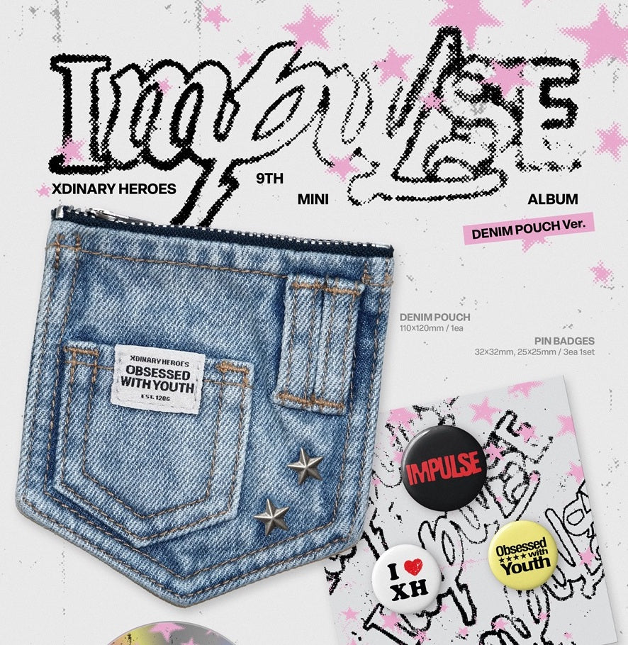 XDINARY HEROES - IMPULSE [DENIM POUCH VER.]