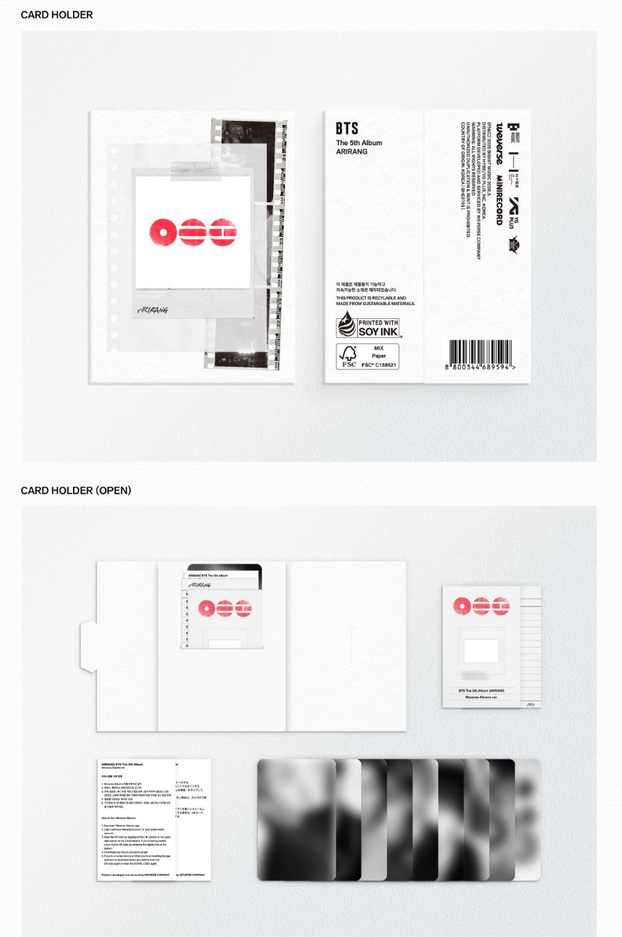 BTS - ARIRANG [WEVERSE ALBUMS VER.]