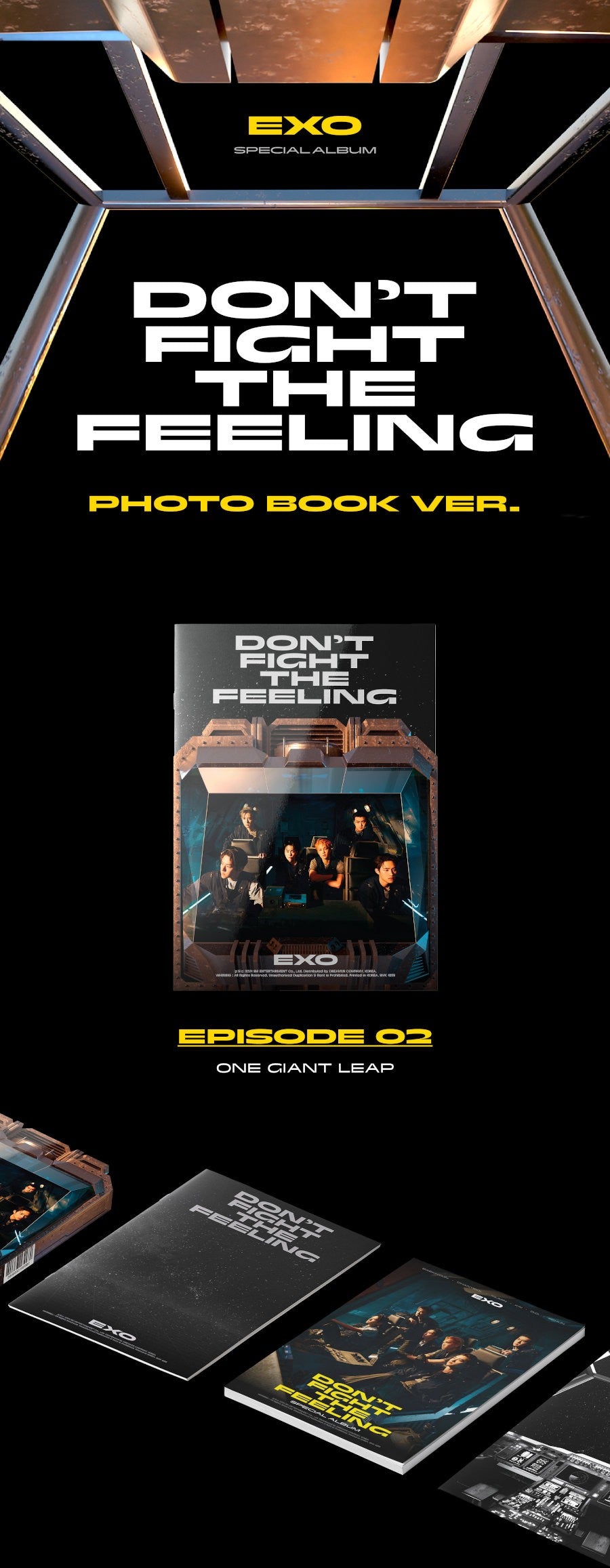EXO -  DON'T FIGHT THE FEELING [PHOTO BOOK VER.2]
