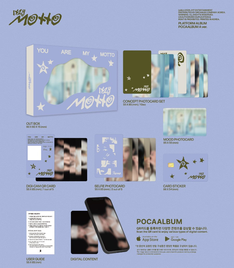 ITZY - MOTTO [POCAALBUM VER.]