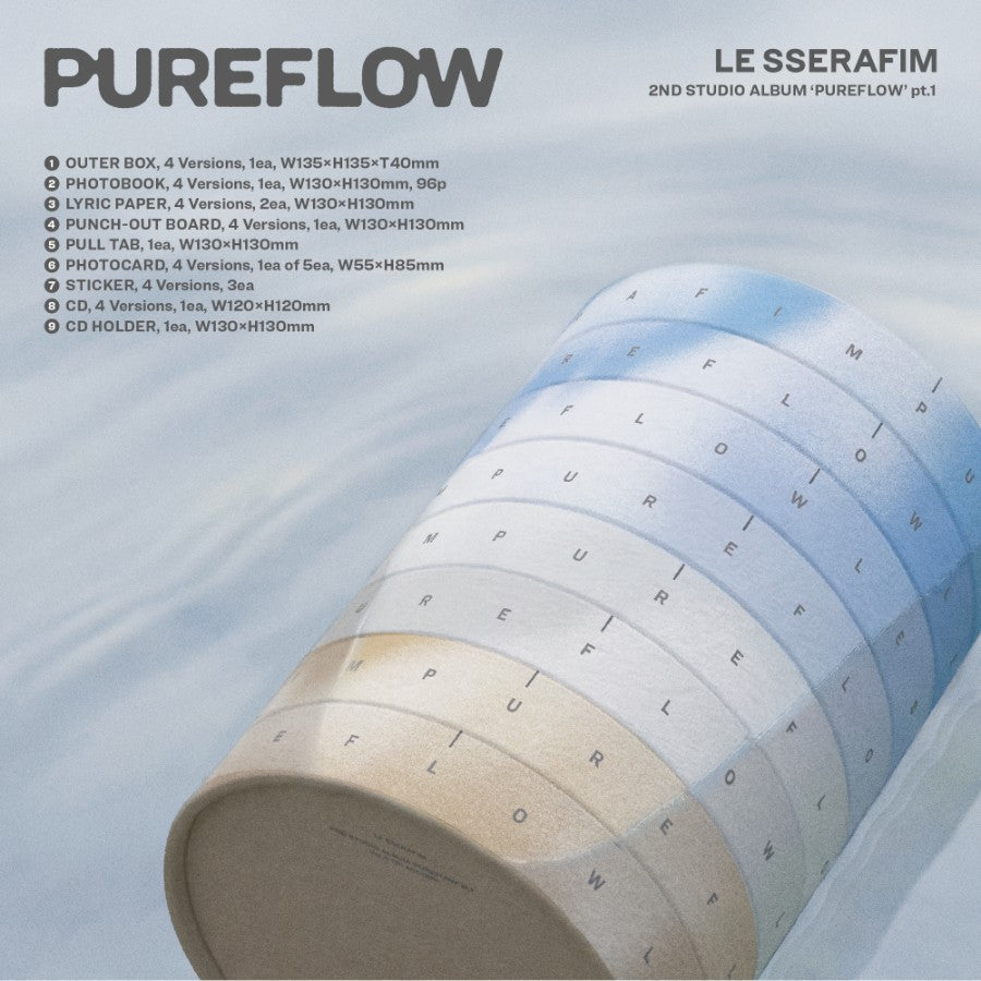LE SSERAFIM - PUREFLOW PT.1