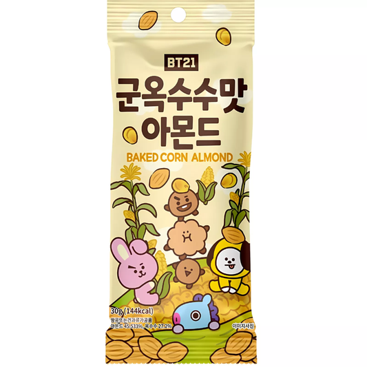LINE BT21 BAKED CORN ALMOND