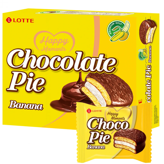 LOTTE BANANA CHOCOLATE PIE