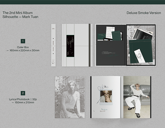 MARK TUAN - SILHOUETTE [DELUXE SMOKE VER.] + EUROPE LUCKY DRAW EVENT