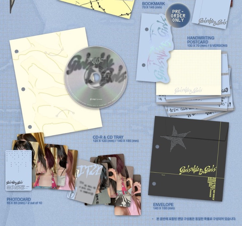 ITZY - GIRLS WILL BE GIRLS [BINDER VER.]