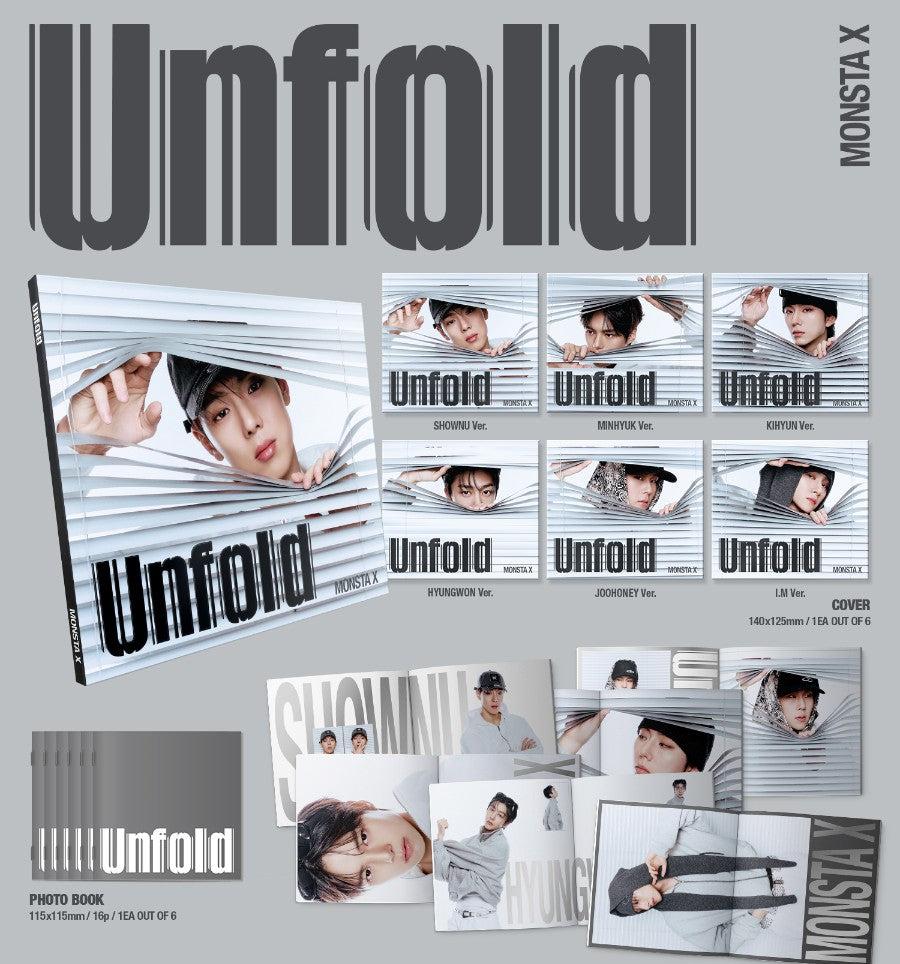 MONSTA X - UNFOLD [DIGIPACK VER.]