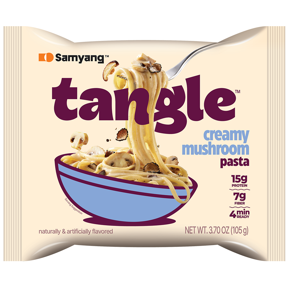 TANGLE MUSHROOM CREAM PASTA