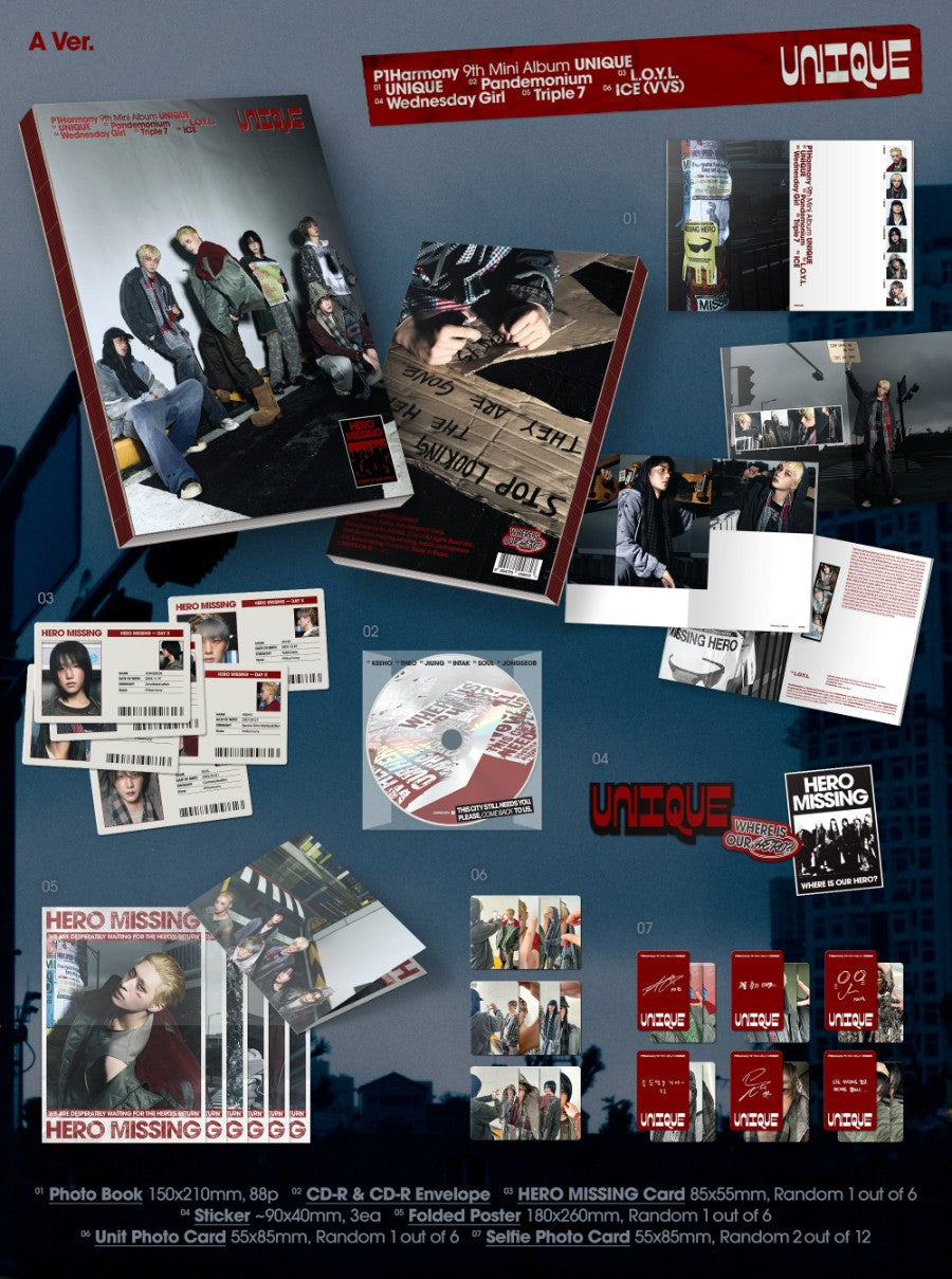 P1HARMONY - UNIQUE [PHOTOBOOK VER.]