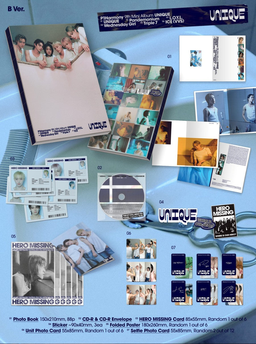 P1HARMONY - UNIQUE [PHOTOBOOK VER.]