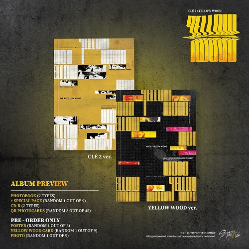 STRAY KIDS - CLÉ 2 : YELLOW WOOD