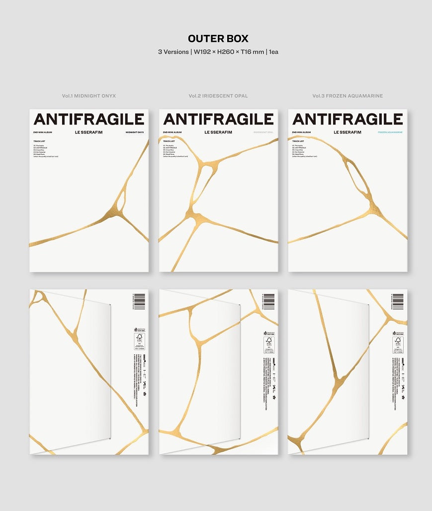 LE SSERAFIM - ANTIFRAGILE