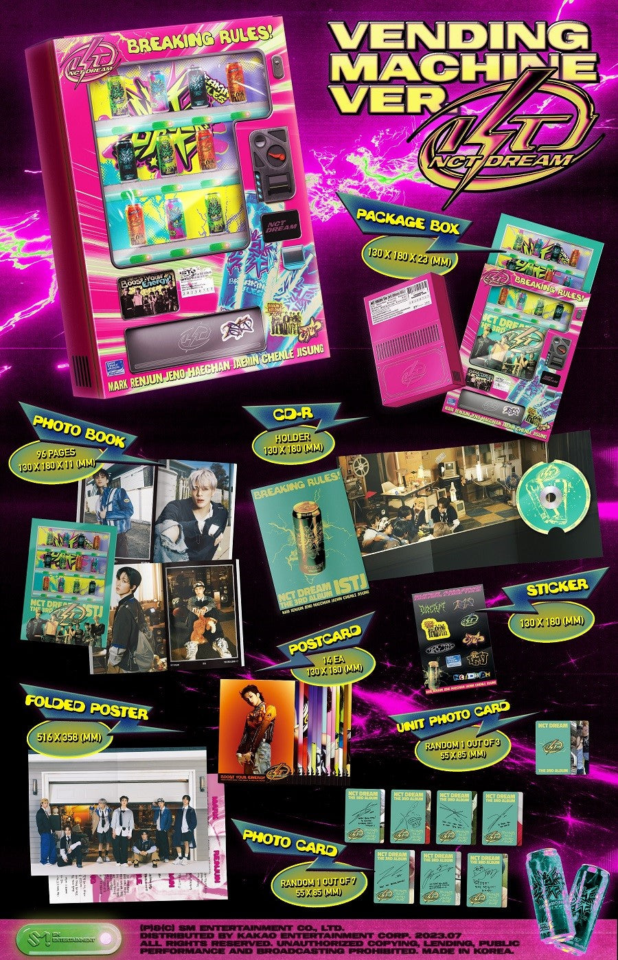 NCT DREAM - ISTJ [VENDING MACHINE VER.]