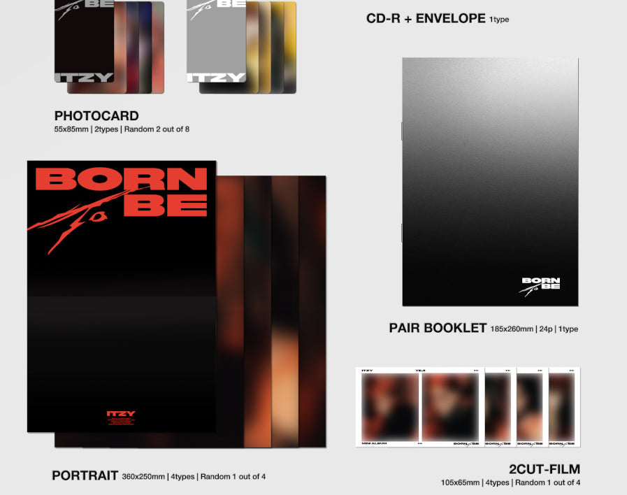 ITZY - BORN TO BE [LIMITED VER.]