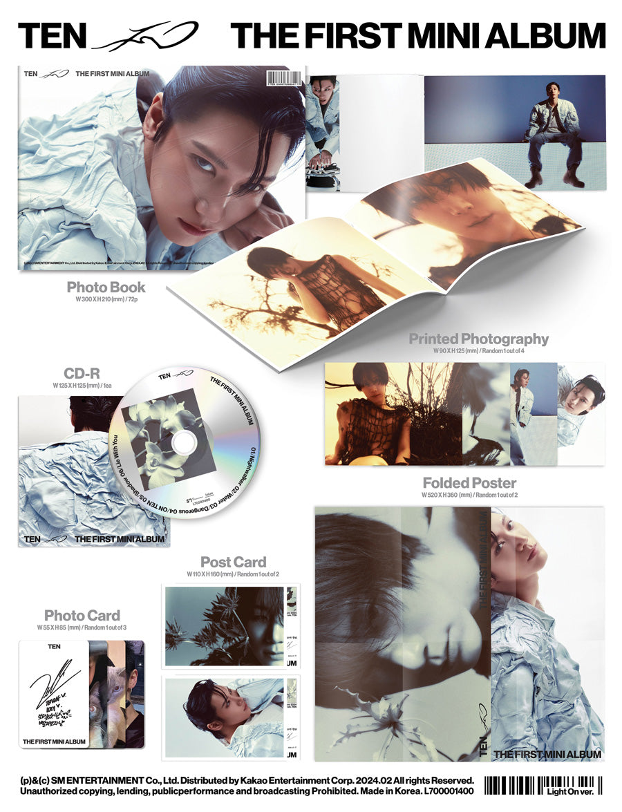 TEN - TEN [LIGHT ON VER.]