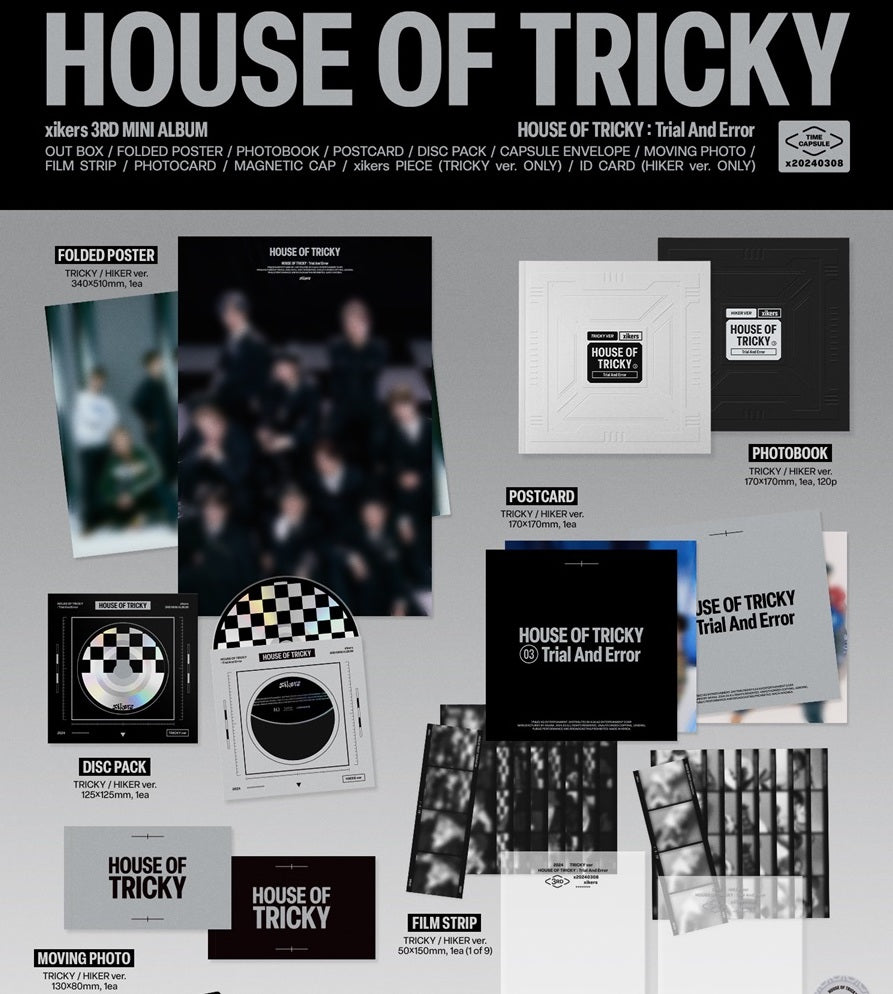 XIKERS - HOUSE OF TRICKY : TRIAL AND ERROR