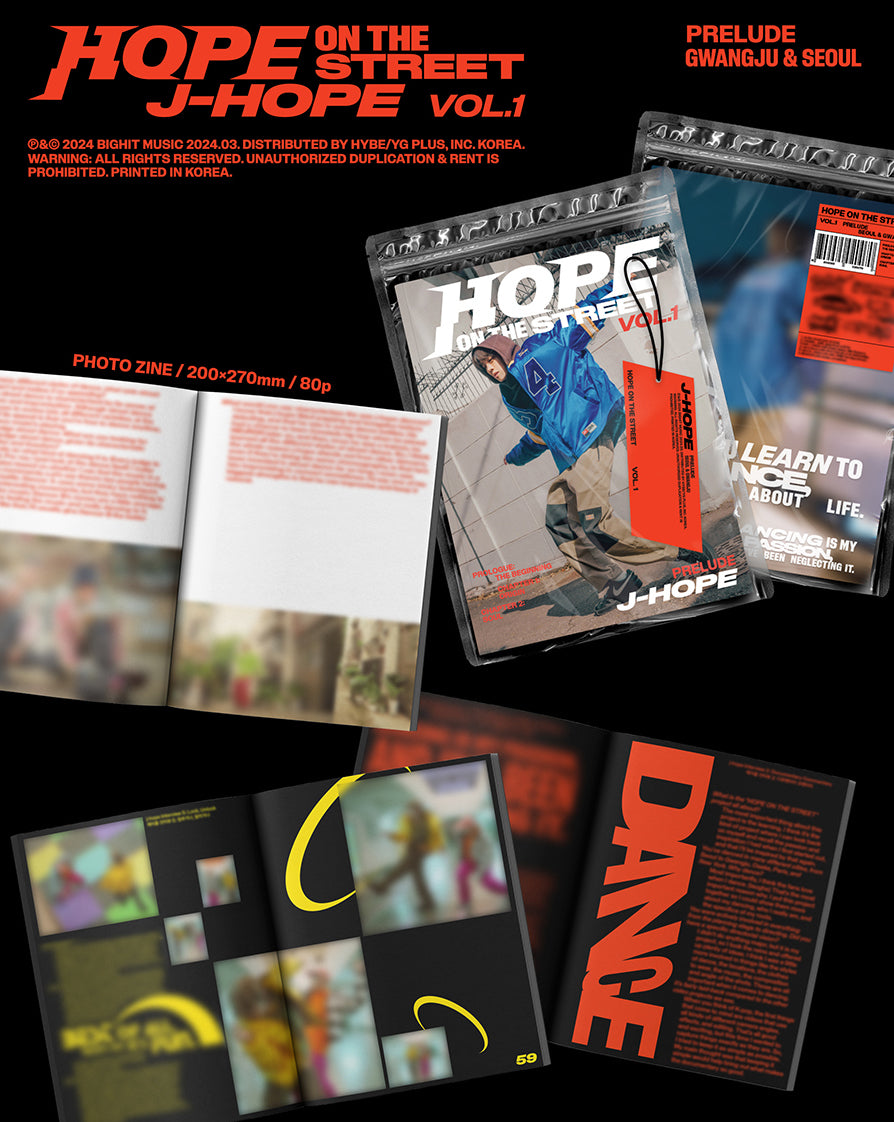 J-HOPE- HOPE ON THE STREET VOL.1