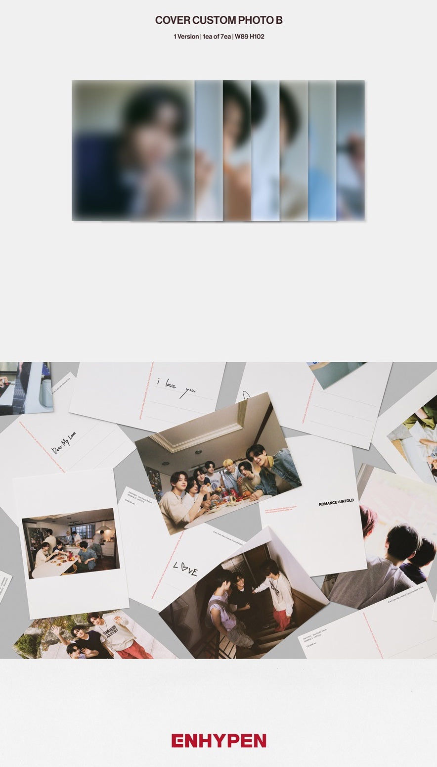 ENHYPEN - ROMANCE : UNTOLD [ENGENE VER. - RANDOM COVER]
