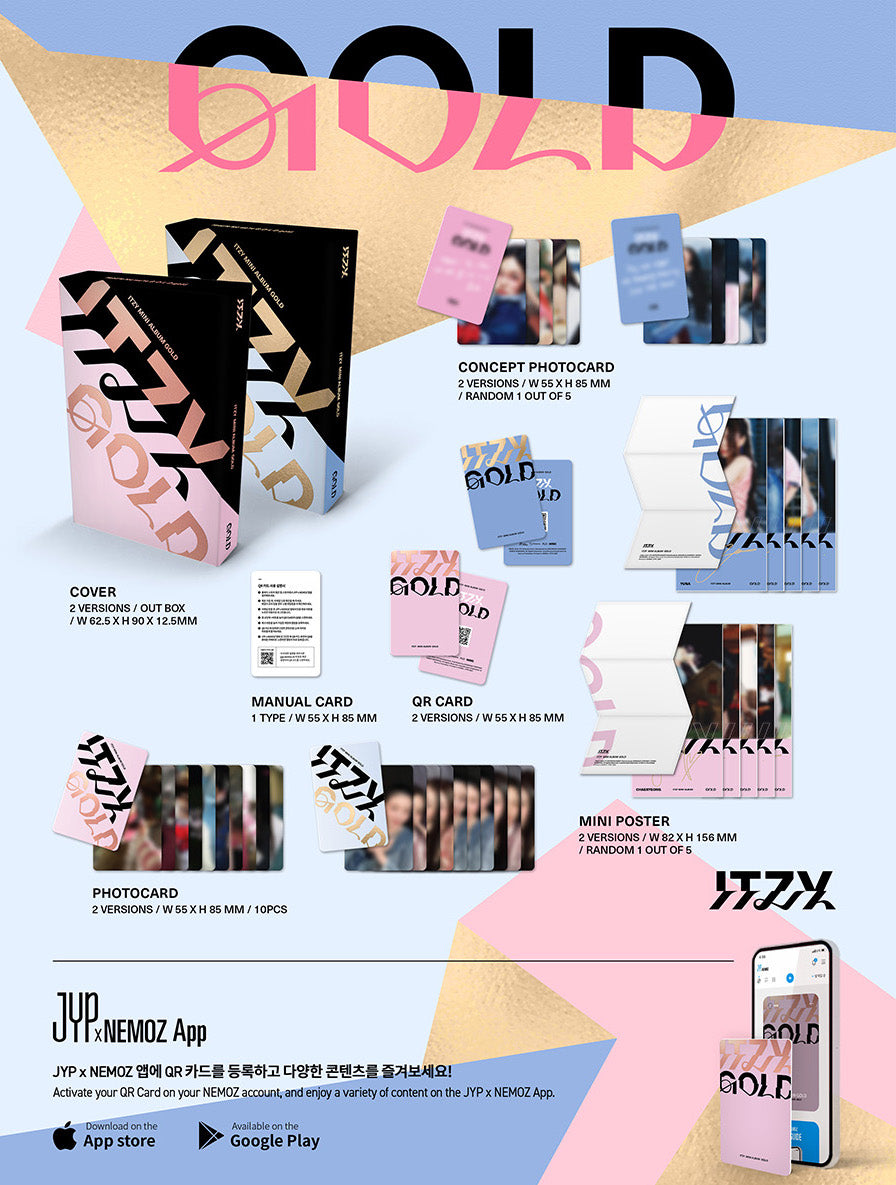 ITZY - GOLD [PLATFORM NEMO VER.]