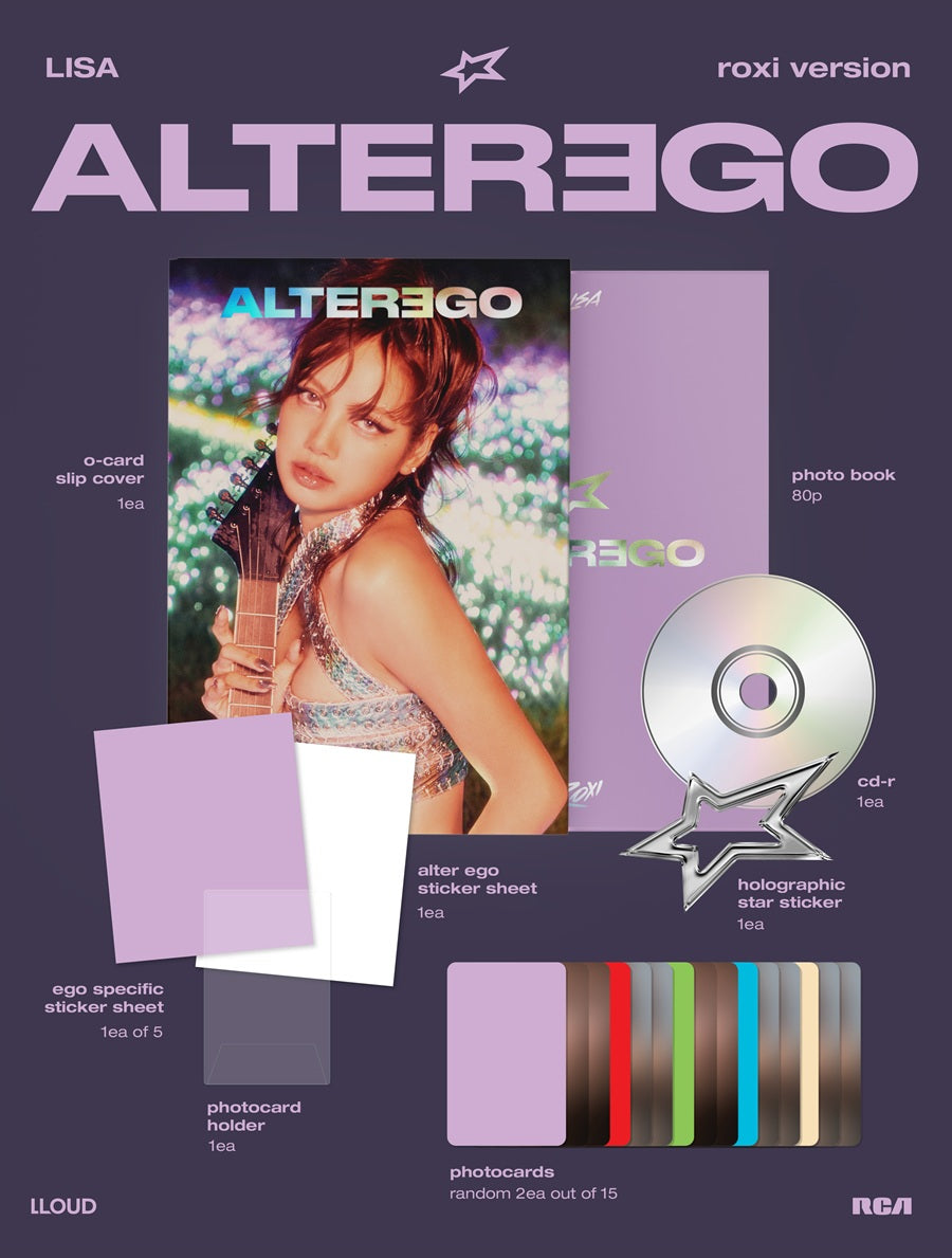 LISA - ALTER EGO [PHOTOBOOK ROXI VER.]
