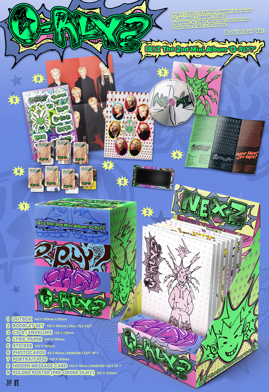 NEXZ - O-RLY? [BOOKLET SET VER.]