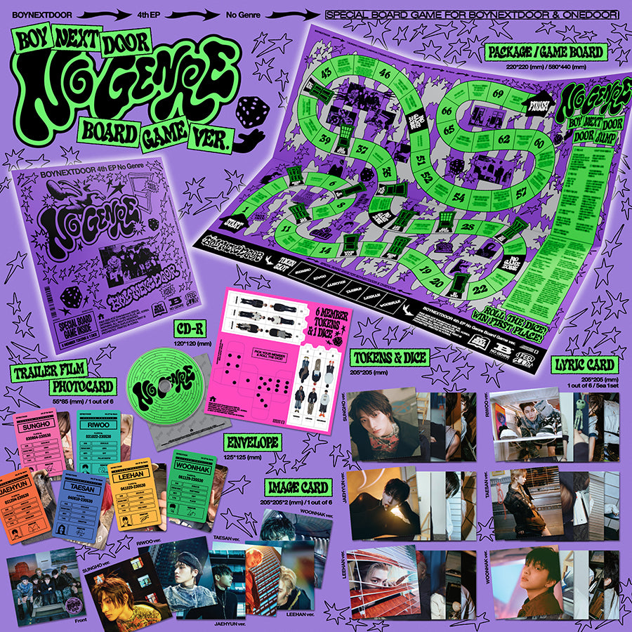 BOYNEXTDOOR - NO GENRE [BOARD GAME VER.]