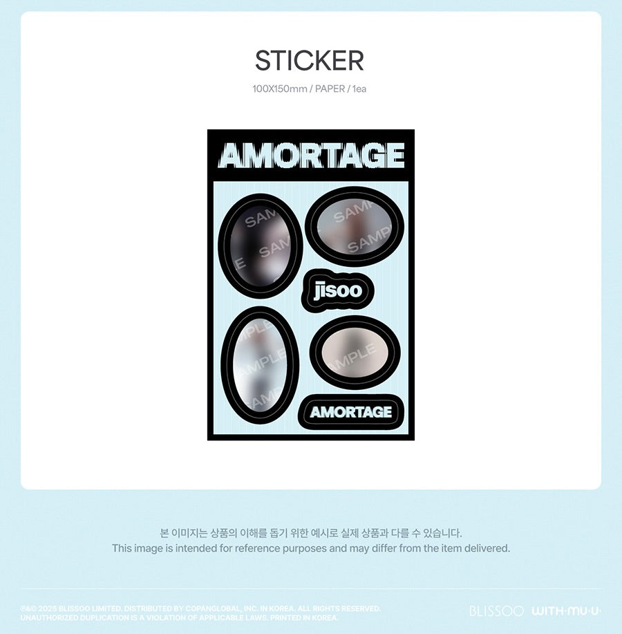 JISOO - JISOO: THE EDIT [AMORTAGE] PHOTOBOOK
