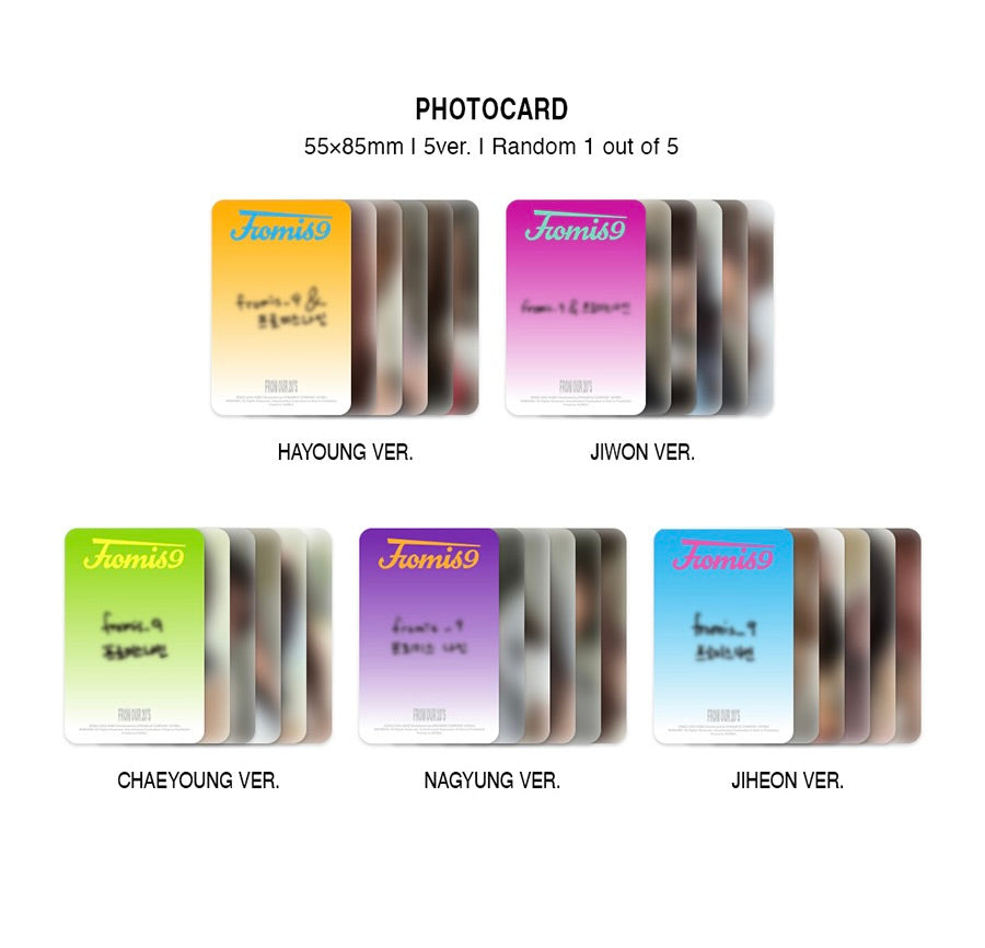 FROMIS_9 - FROM OUR 20'S [DIGIPACK VER. - RANDOM VER.]