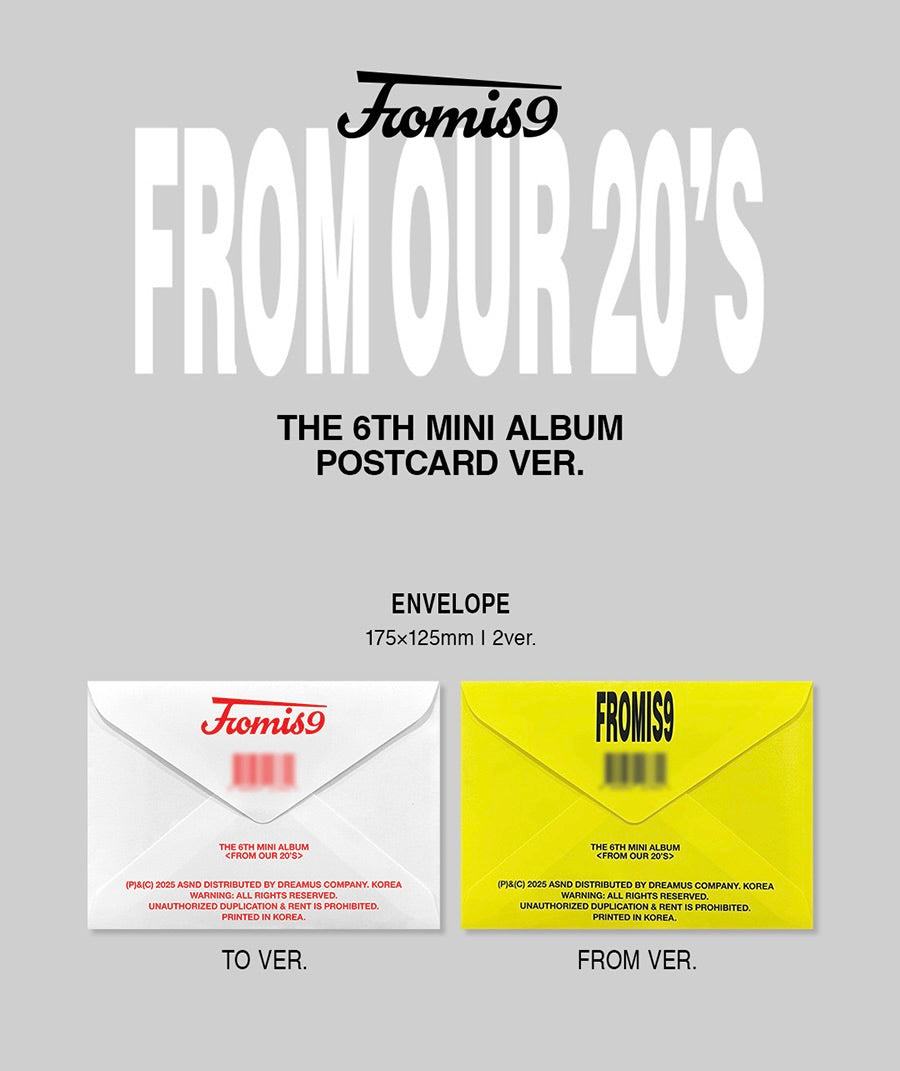 FROMIS_9 - FROM OUR 20'S [POSTCARD VER. - RANDOM VER.]