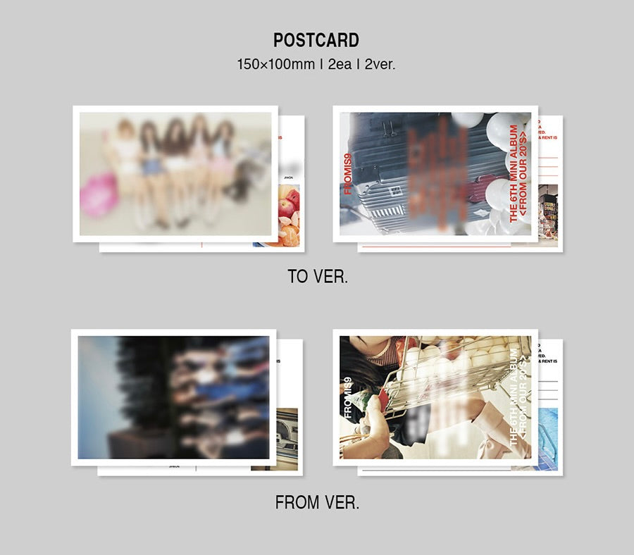 FROMIS_9 - FROM OUR 20'S [POSTCARD VER. - RANDOM VER.]
