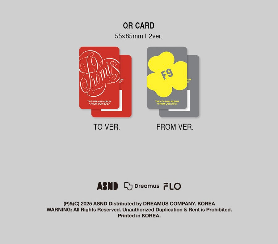 FROMIS_9 - FROM OUR 20'S [POSTCARD VER. - RANDOM VER.]