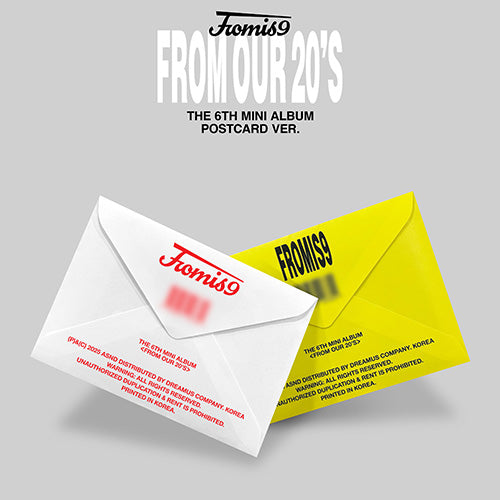 FROMIS_9 - FROM OUR 20'S [POSTCARD VER. - RANDOM VER.]