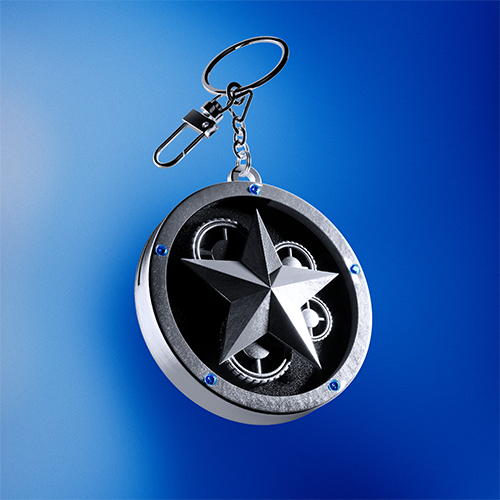 TXT (TOMORROW X TOGETHER ) -  THE STAR CHAPTER : TOGETHER [STAR KEYRING VER.]