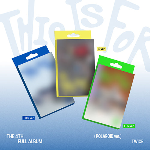 TWICE - THIS IS FOR [POLAROID VER.]